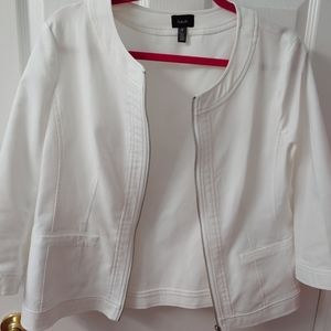 Summer jacket size 12 Rafaella whitr
